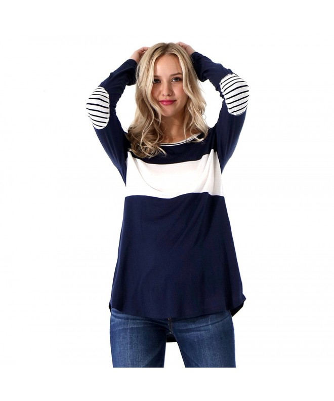 Preppy Doll Womens Colorblock Stripe