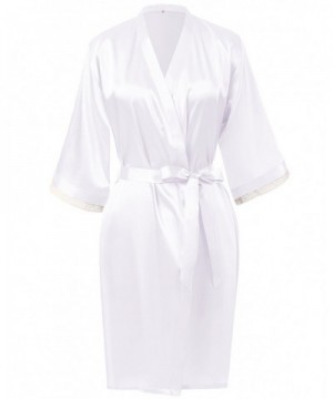 Find Dress Silky Kimono 10180WhiteM