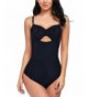 Firpearl Keyhole Control Monokini Swimsuit