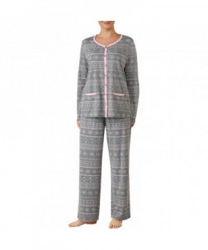 Secret Treasures Pattern V Neck Pajama