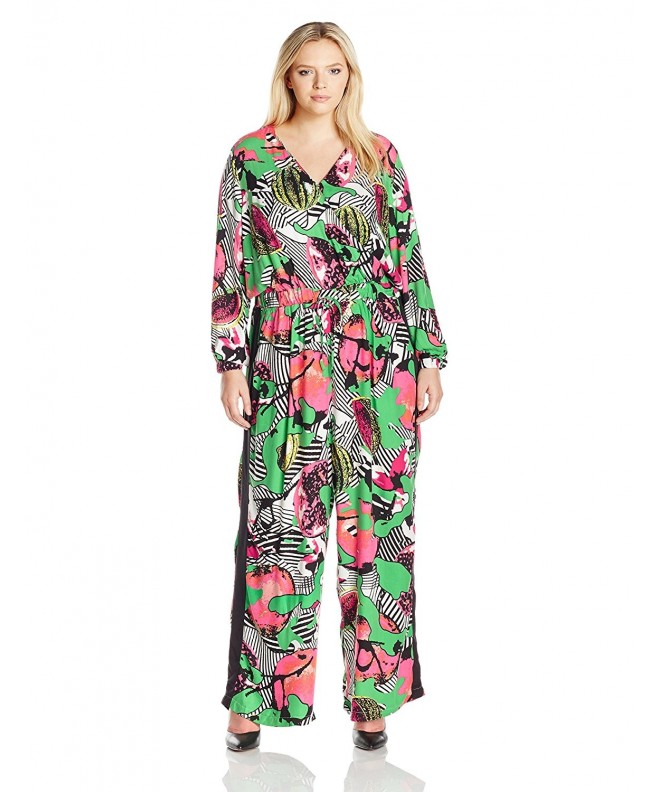 Melissa McCarthy Seven7 Longsleeve Jumpsuit