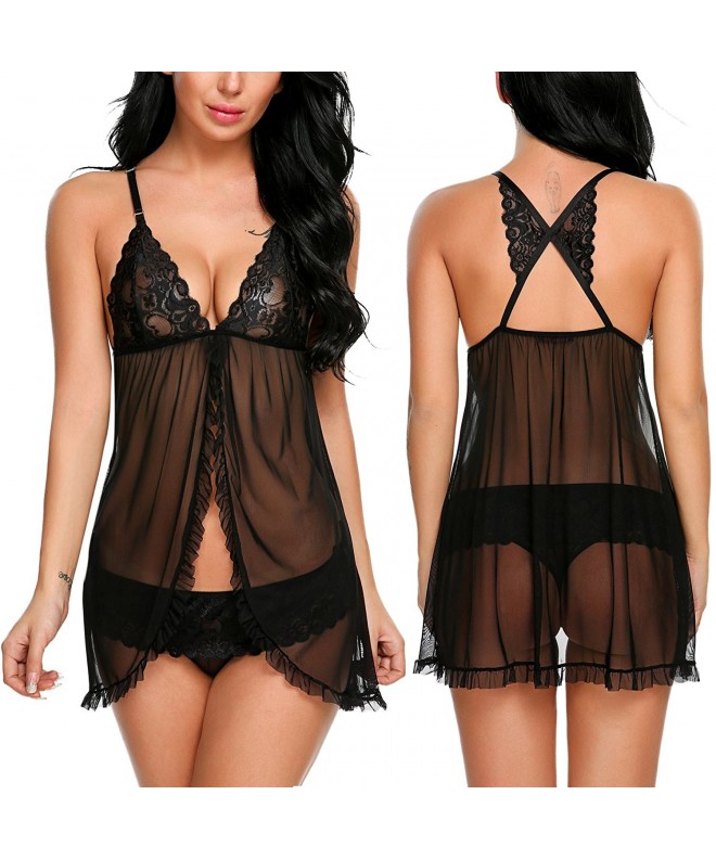 Avidlove V Neck Chemise Sleepwear Lingerie