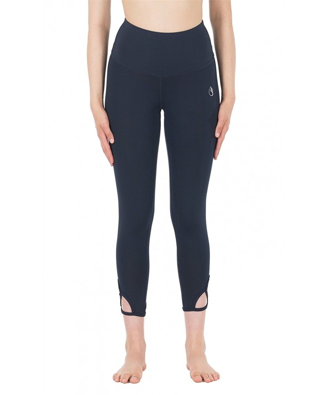 icyzone Waisted Workout Leggings Blueberry