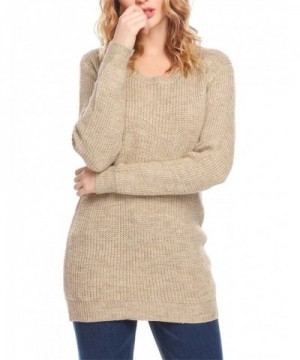 Zeagoo Womens Crewneck Pullover Sweater
