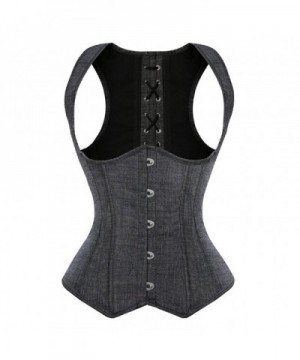 Blidece Womens Underbust Bustier Cincher