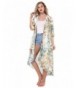 Womens Kimono Floral Chiffon Cardigan