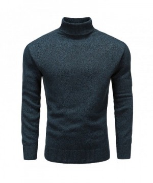 Turtleneck Sleeve Pullover Cotton Sweater