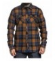 Sullen Wrench Button Flannel Orange