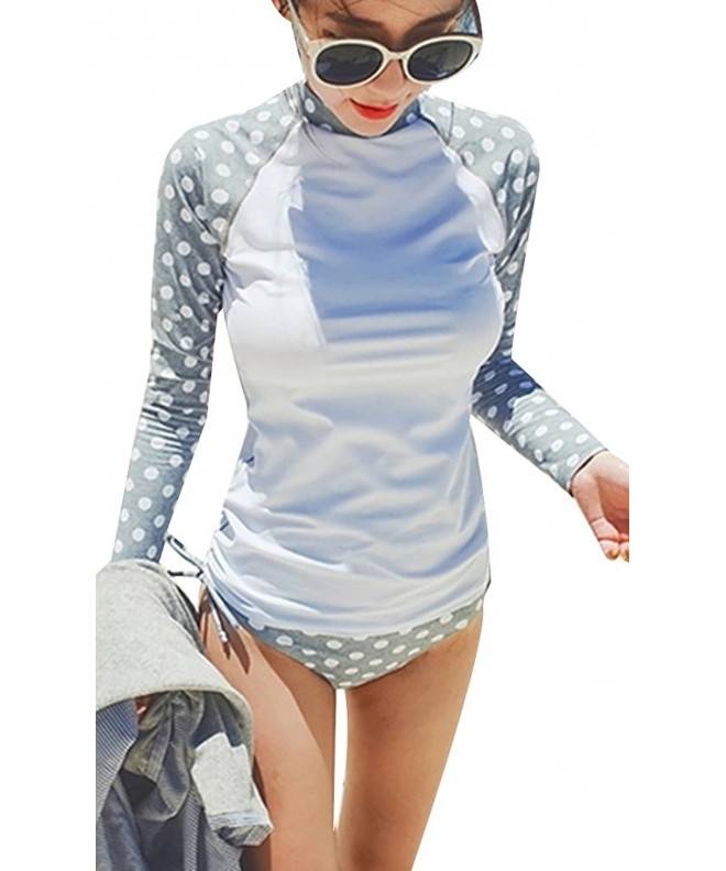 ilishop Womens Protection Long Sleeve Rashguard