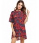 Zeagoo Womens Casual Sleeve Floral