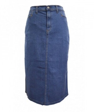 Ladies Light Stonewash Stretch Length