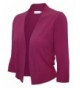 Ever77 Womens Sleeve Cardigan TC1016 Magenta