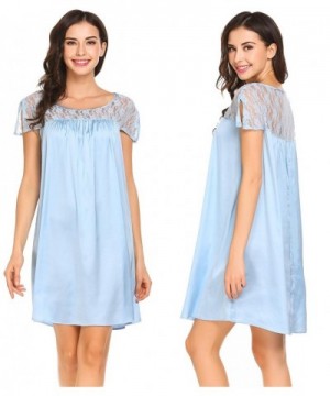 Adidome Womens Nightgown Sleepwear Loungewear