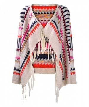 ZLYC Vintage Fashion Knitted Cardigan