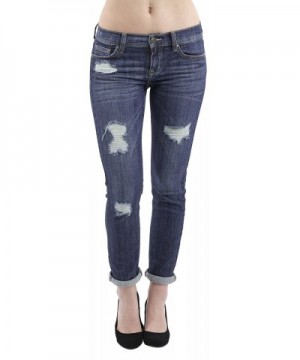 Eunina Relaxed Stretch Jeans Distress