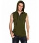 COOFANDY Hipster Sleeveless Lace up Pockets