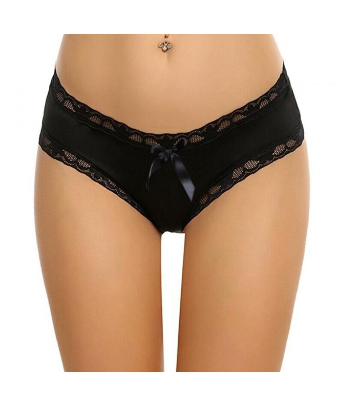 Hey Underwear Bow Tie Crothchless Lingerie