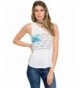 WFS Sleeveless White Flag Graphic