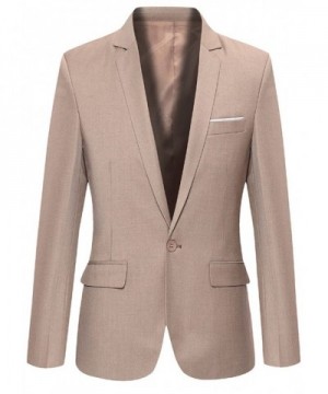 FEHAAN Casual Button Business Blazers