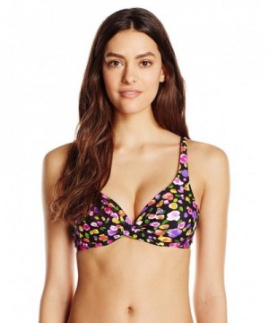 Anne Cole Rosebud Twist Front Underwire