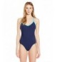 Anne Cole Locker Perforated Swimsuit