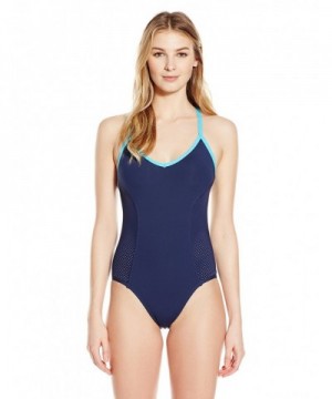 Anne Cole Locker Perforated Swimsuit