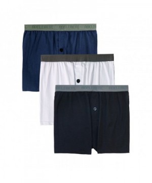 Underwear Classic Cotton Boxers Exposed Waistband