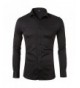 Bamboo Shirts Sleeve Elastic MenBlack