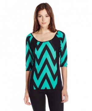 Star Vixen Slimming Colorblock Shirttail