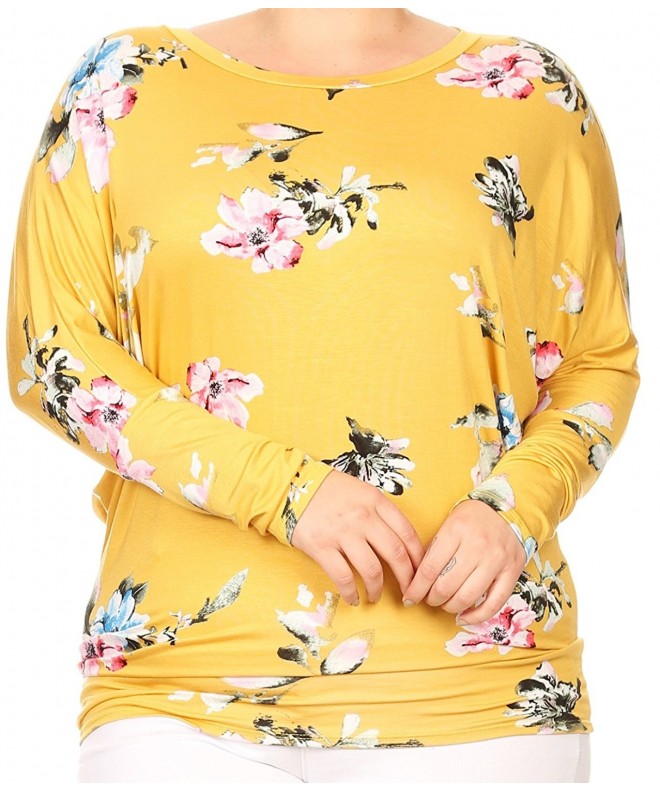 BNY Corner Dolman Sleeve Floral