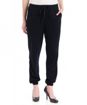 Womens Chill Jersey Sweatpants Black