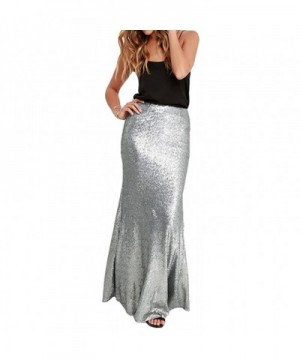 Aisa Womens Sequin Fishtail Elegant