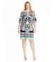 Sandra Darren Womens Sleeve Printed