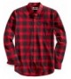 Goodthreads Buffalo Plaid Oxford Chili