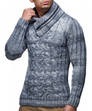 Leif Nelson Knitted Pullover Turtleneck