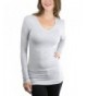 ToBeInStyle Womens Sleeve V Neck Fitting