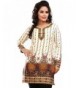 Womens Indian Printed Blouse Clothes