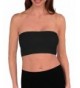 Tees Tina Bandeau Top Black