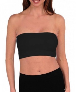 Tees Tina Bandeau Top Black