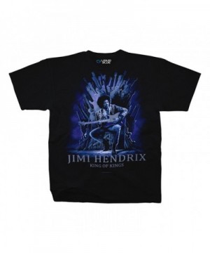 Jimi Hendrix Guitar Adult T Shirt