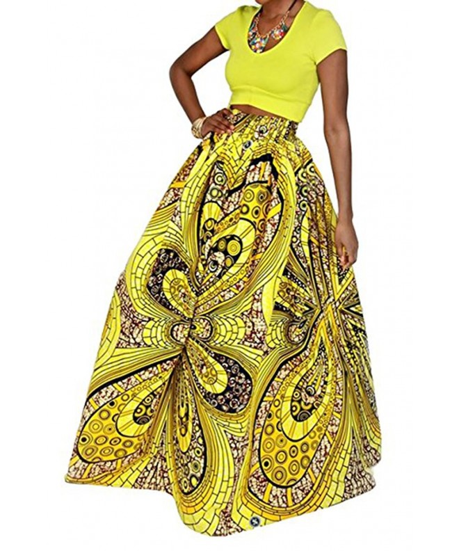 RARITY US African Glamorous Pleated Pockets