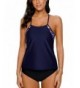 ATTRACO Racerback Swimwear Sporty Tankini