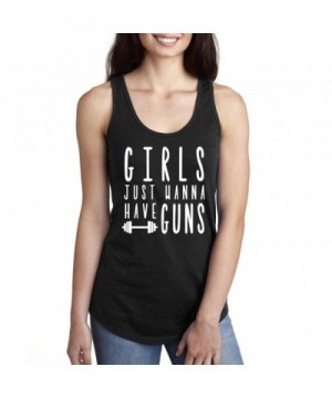 Girls Just Wanna Racerback black