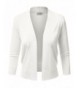 JJ Perfection Womens Cropped Cardigan