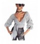 Weigou Bandage Cardigan T Shirt Surplice