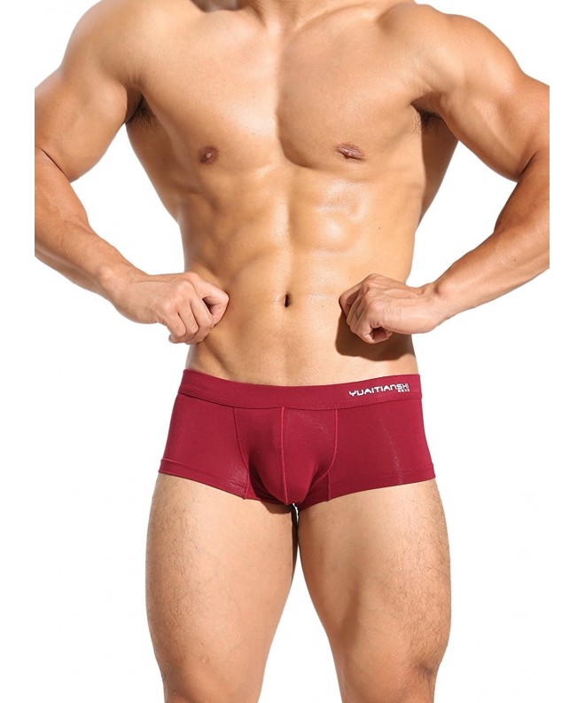 Ouber Comfort Briefs Underpants Winered