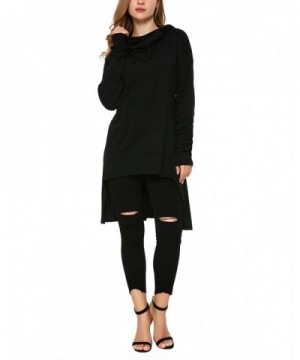 Mixfeer Asymmetric Pullover Sweatshirt Pockets