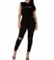 Womens Sleeveless Broken Bodycon Jumpsuit