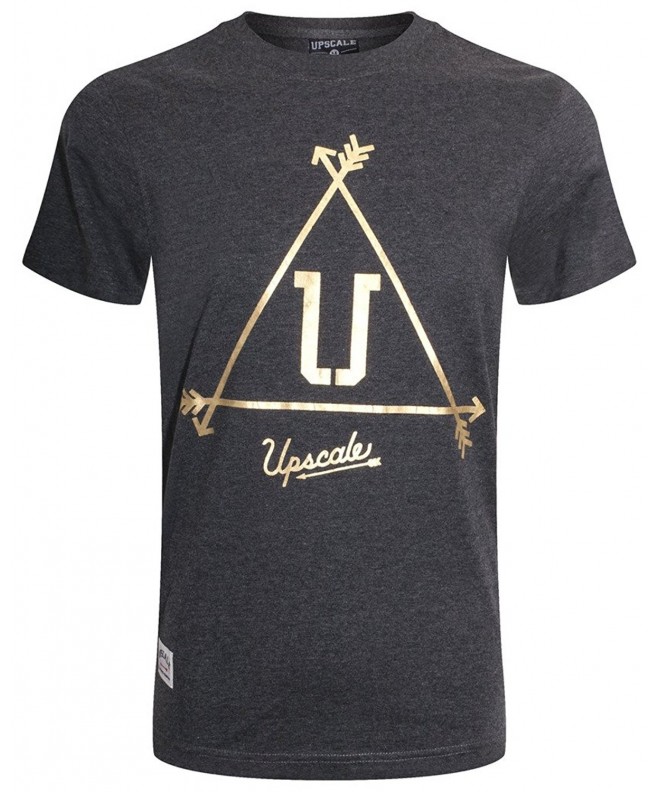 UPSCALE Mens Graphic Print CHARCOAL