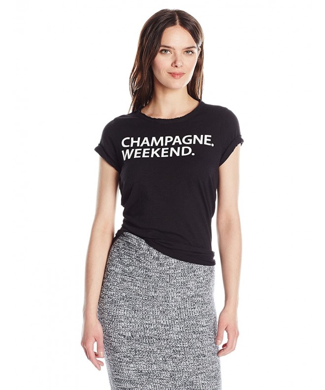 CHASER Womens Champagne Weekend Black